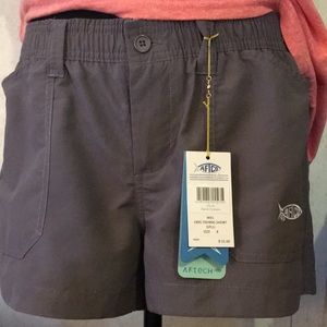 Womens AFTCO Original Fishing Shorts Size 8